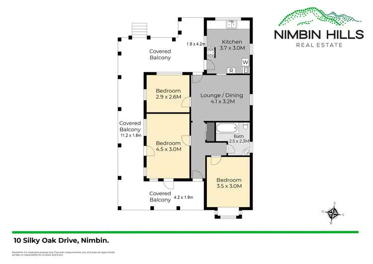 Floorplan of Homely house listing, 10 Silky Oak Drive, Nimbin NSW 2480