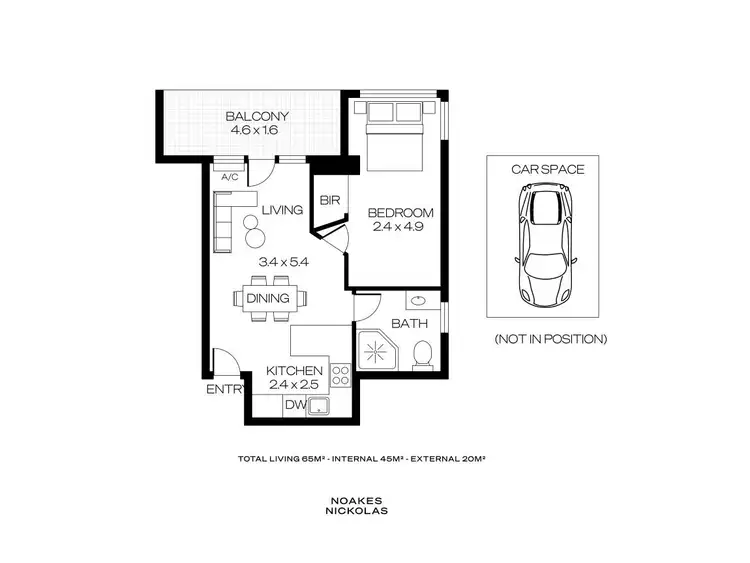 Floorplan of Homely unit listing, 26/197 Anzac Highway, Plympton SA 5038
