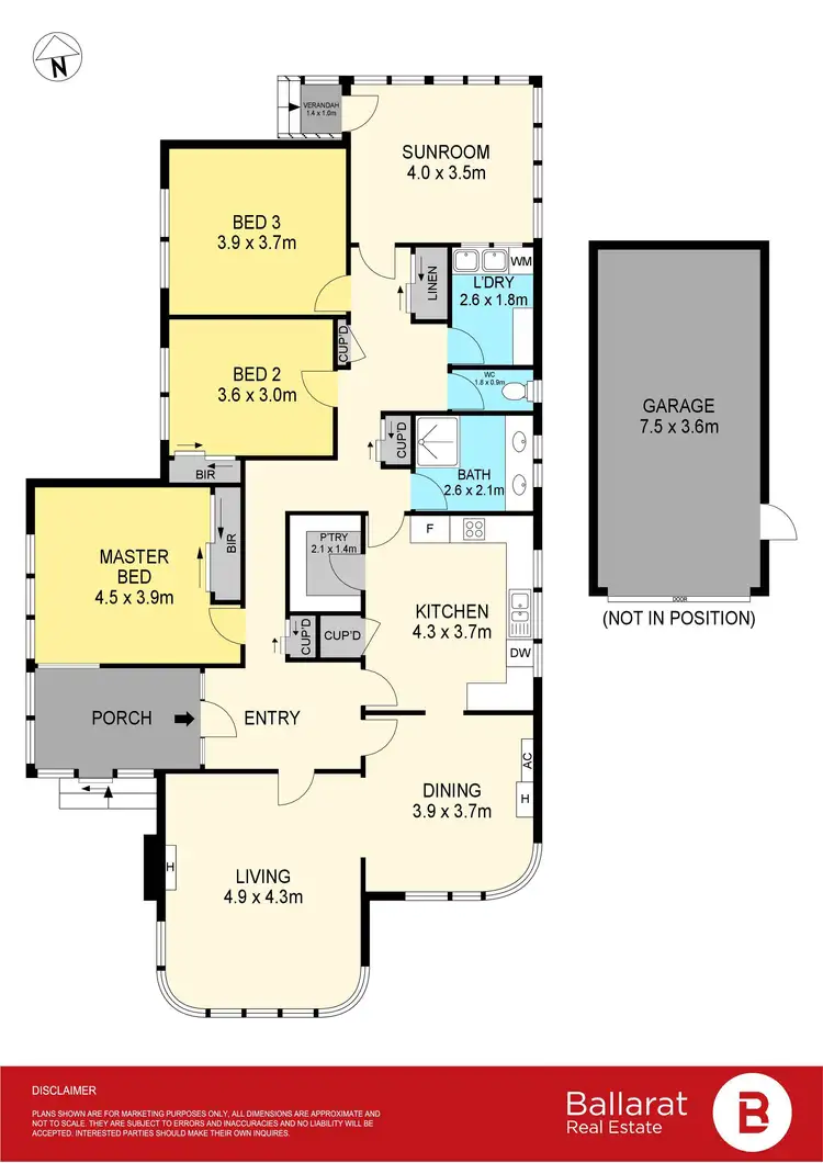 Floorplan of Homely house listing, 1012 Howitt Street, Wendouree VIC 3355