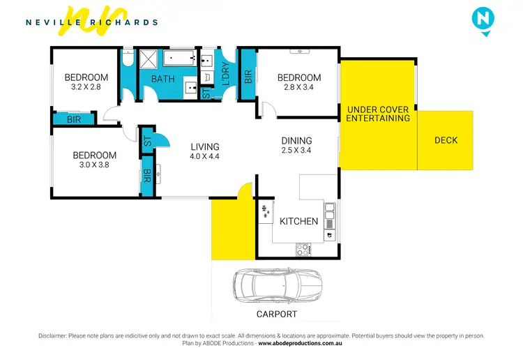 Floorplan of Homely house listing, 94 Country Club Drive, Clifton Springs VIC 3222
