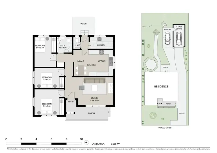 Floorplan of Homely house listing, 42 Harold Street, Wendouree VIC 3355