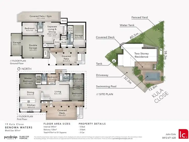 Floorplan of Homely house listing, 19 Kula Close, Benowa QLD 4217