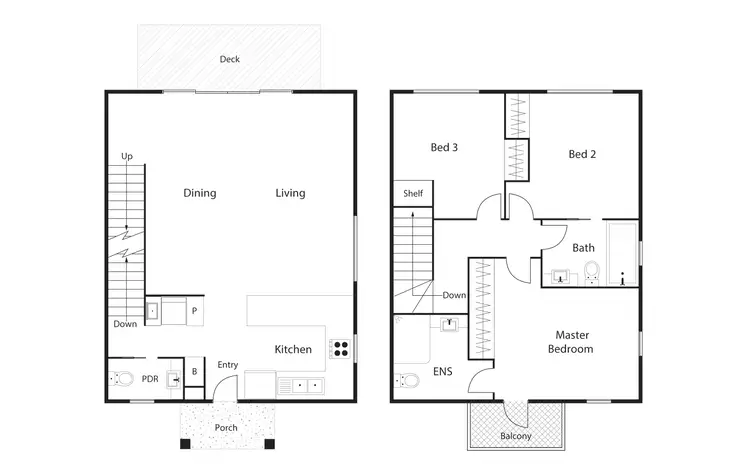 Floorplan of Homely townhouse listing, 2/30 Coane Street, Holder ACT 2611