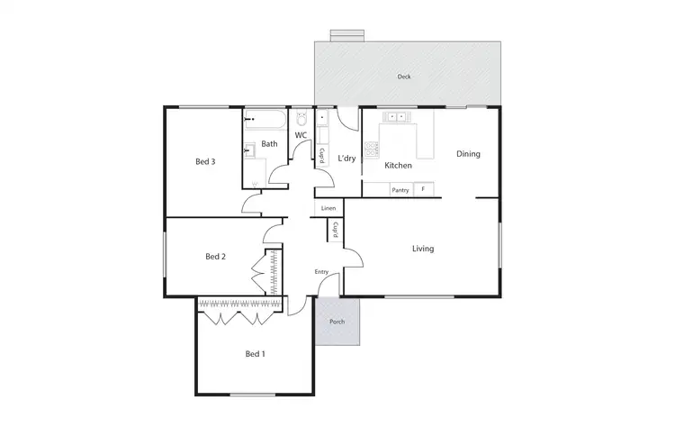 Floorplan of Homely house listing, 217 Hindmarsh Drive, Rivett ACT 2611