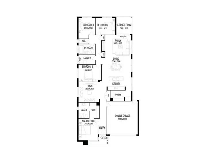 Floorplan of Homely house listing, 3 Twine Walk, Andrews Farm SA 5114