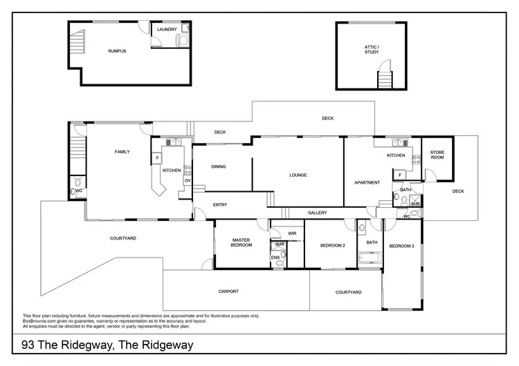 Floorplan of Homely rural property listing, 93 Ridgeway Road, The Ridgeway NSW 2620