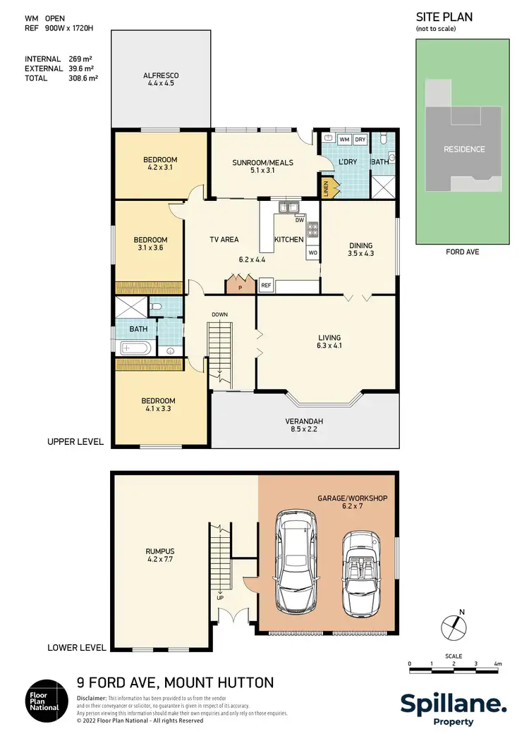 Floorplan of Homely house listing, 9 Ford Avenue, Mount Hutton NSW 2290
