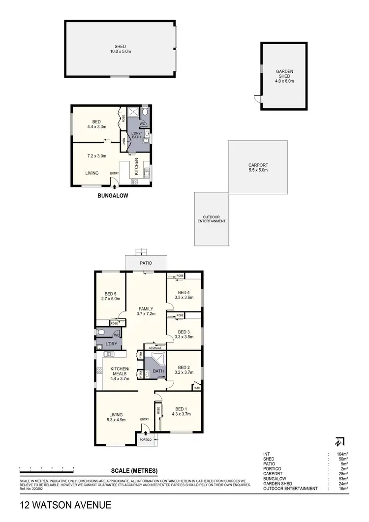 Floorplan of Homely house listing, 12 & 12a Watson Avenue, Eaglehawk VIC 3556