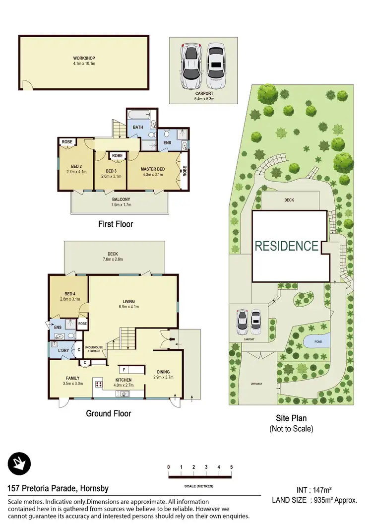 Floorplan of Homely house listing, 157 Pretoria Parade, Hornsby NSW 2077