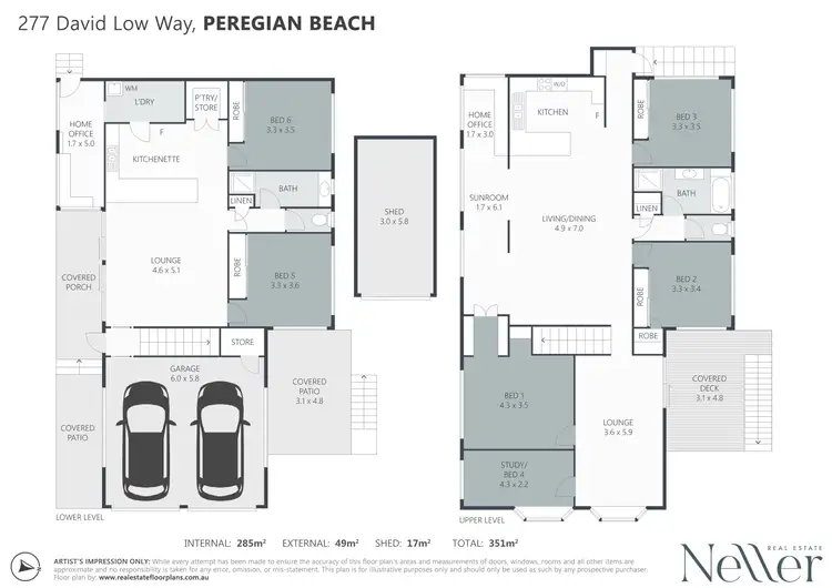 Floorplan of Homely house listing, 277 David Low Way, Peregian Beach QLD 4573