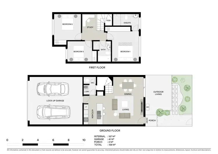 Floorplan of Homely townhouse listing, 101/16 Toral Drive, Buderim QLD 4556