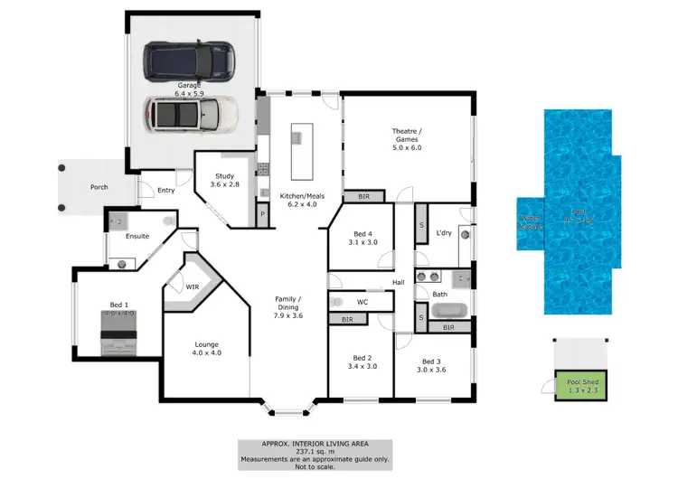 Floorplan of Homely house listing, 11 Memorial Drive, Wodonga VIC 3690