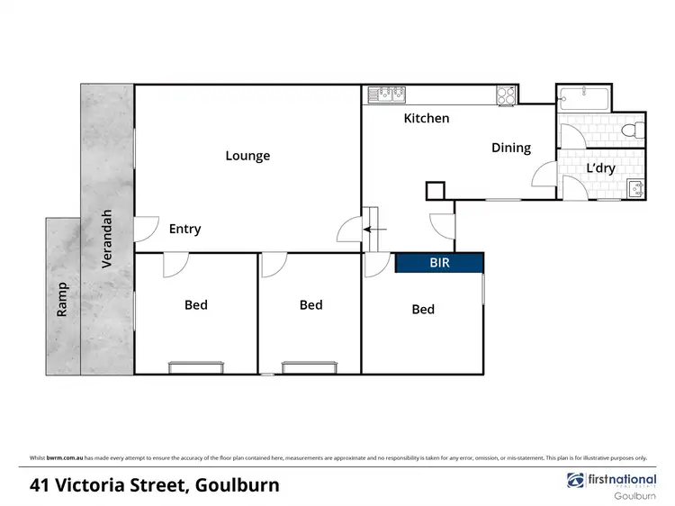 Floorplan of Homely house listing, 41 Victoria Street, Goulburn NSW 2580