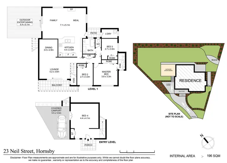 Floorplan of Homely house listing, 23 Neil Street, Hornsby NSW 2077