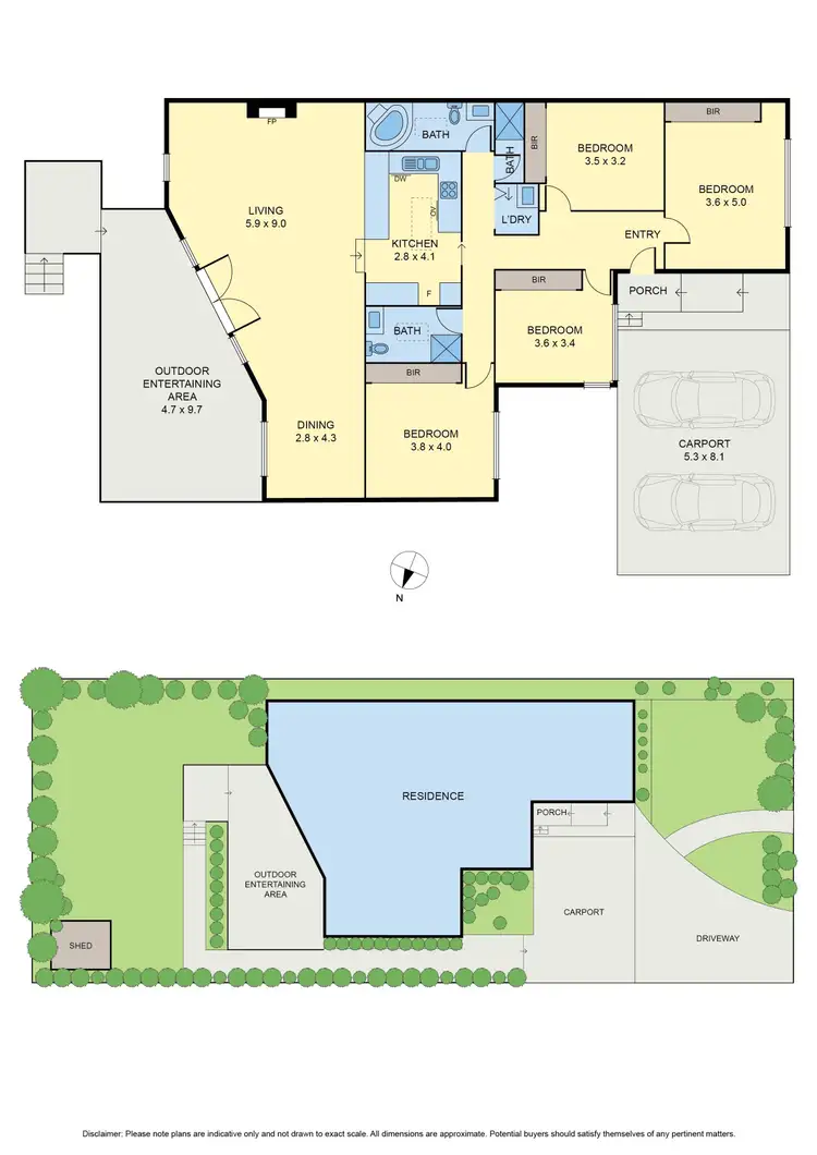 Floorplan of Homely house listing, 71 Bradshaw Street, Essendon VIC 3040
