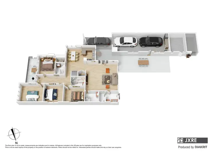 Floorplan of Homely house listing, 16 Helena Street, Clayton South VIC 3169