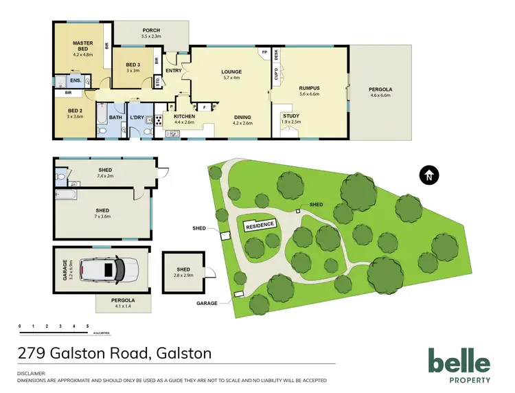 Floorplan of Homely house listing, 279 Galston Road, Galston NSW 2159