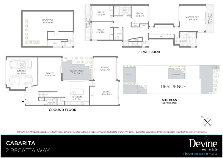 Floorplan of Homely house listing, 2 Regatta Way, Cabarita NSW 2137