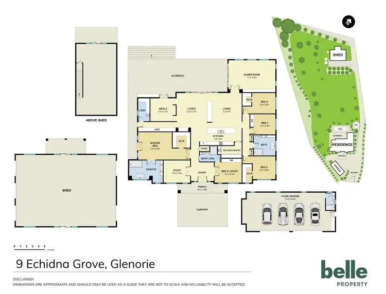 Floorplan of Homely house listing, 9 Echidna Grove, Glenorie NSW 2157