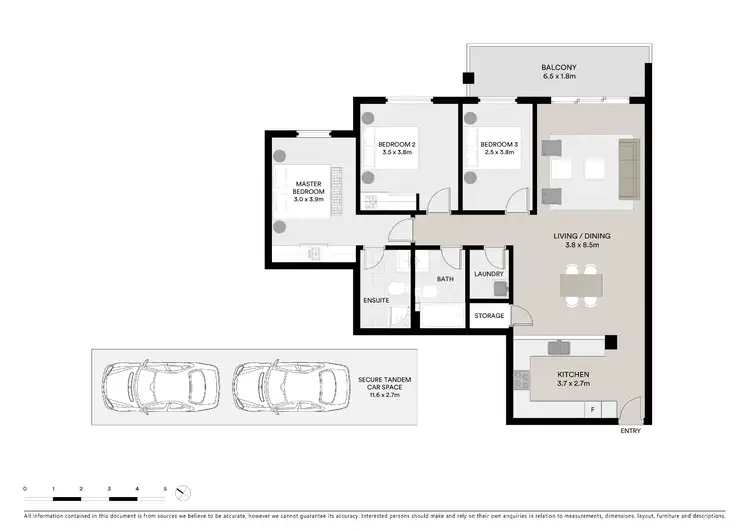 Floorplan of Homely apartment listing, 1309/100-102 Belmore Street, Ryde NSW 2112