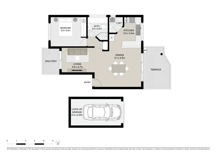 Floorplan of Homely unit listing, 8/1 Dayman Place, Marsfield NSW 2122