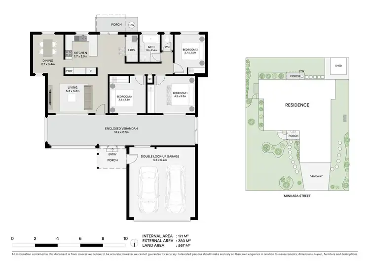 Floorplan of Homely house listing, 10 Minkara Street, Warana QLD 4575