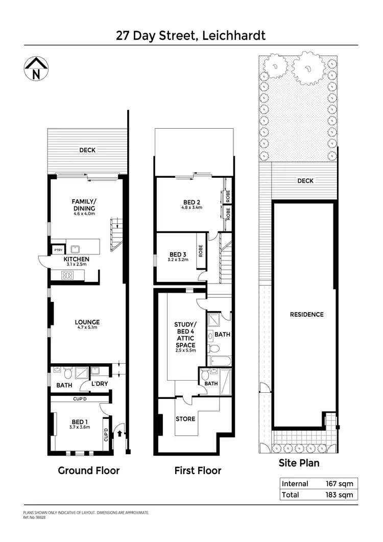 Floorplan of Homely house listing, 27 Day Street, Leichhardt NSW 2040