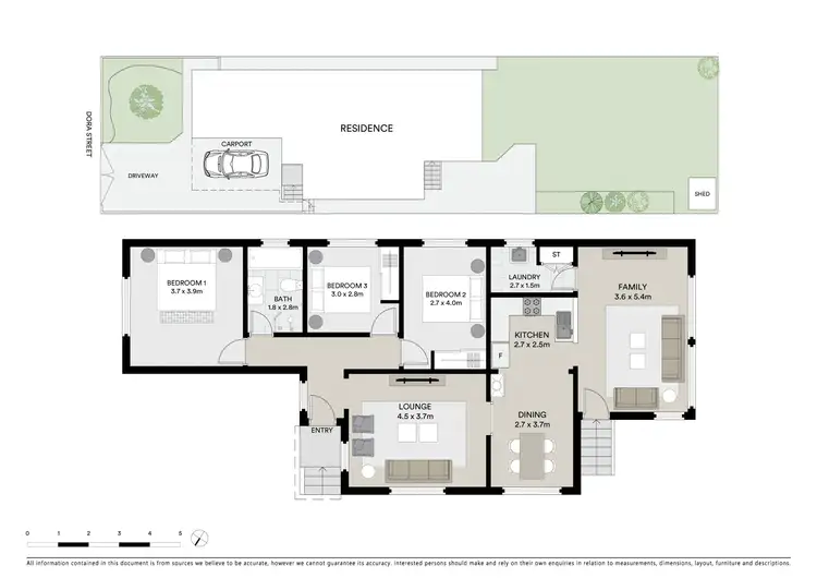 Floorplan of Homely house listing, 281 Dora Street, Hurstville NSW 2220