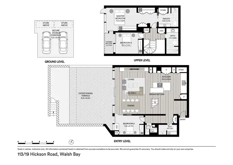 Floorplan of Homely apartment listing, 113/19 Hickson Road, Walsh Bay NSW 2000