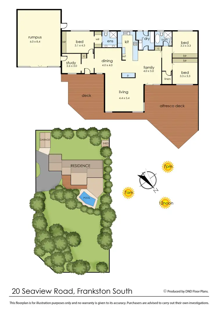 Floorplan of Homely house listing, 20 Seaview Road, Frankston South VIC 3199