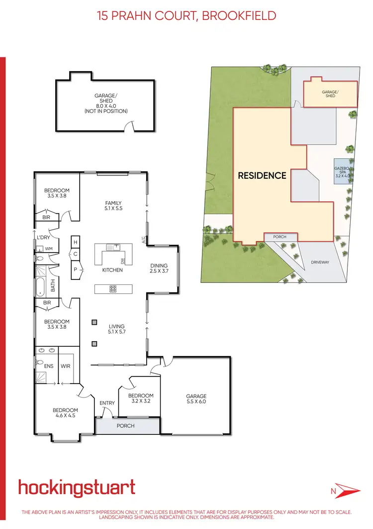 Floorplan of Homely house listing, 802 Eynesbury Road, Eynesbury VIC 3338