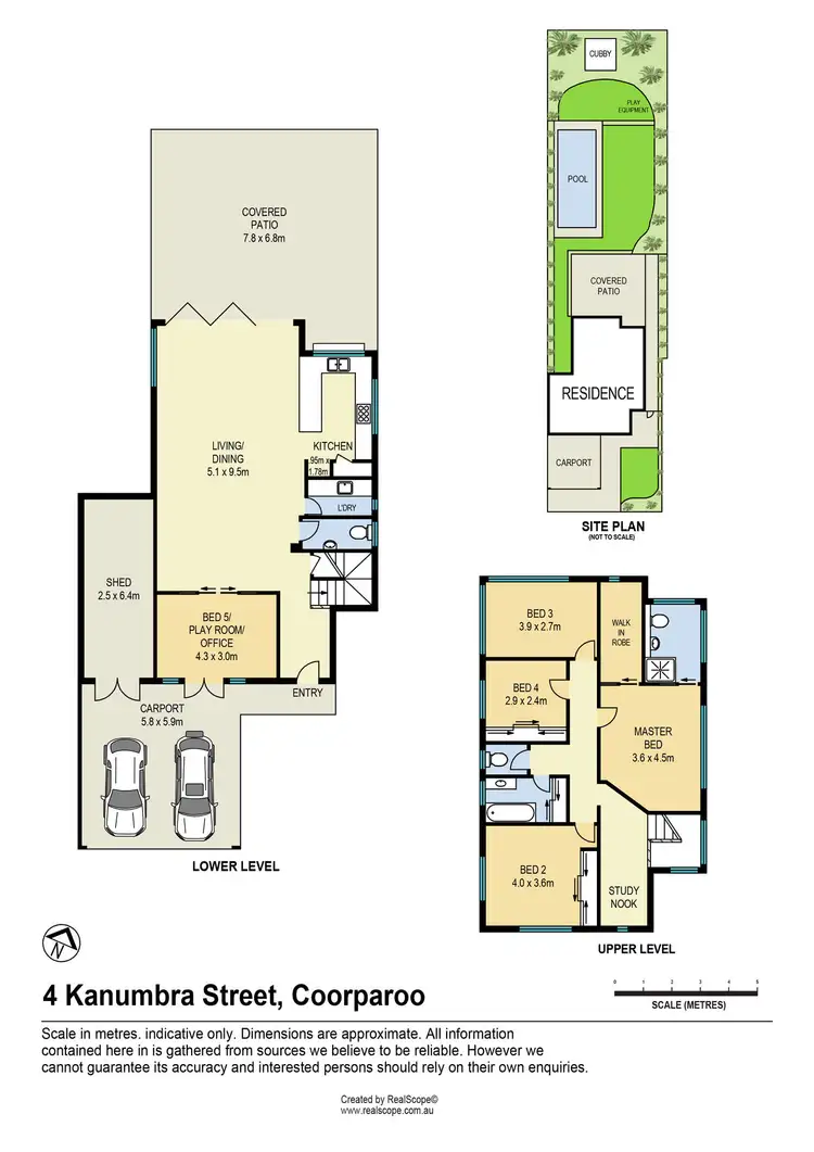Floorplan of Homely house listing, 4 Kanumbra Street, Coorparoo QLD 4151