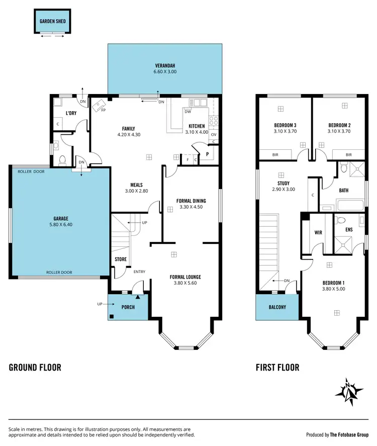 Floorplan of Homely house listing, 4 Pimelea Crescent, Flagstaff Hill SA 5159