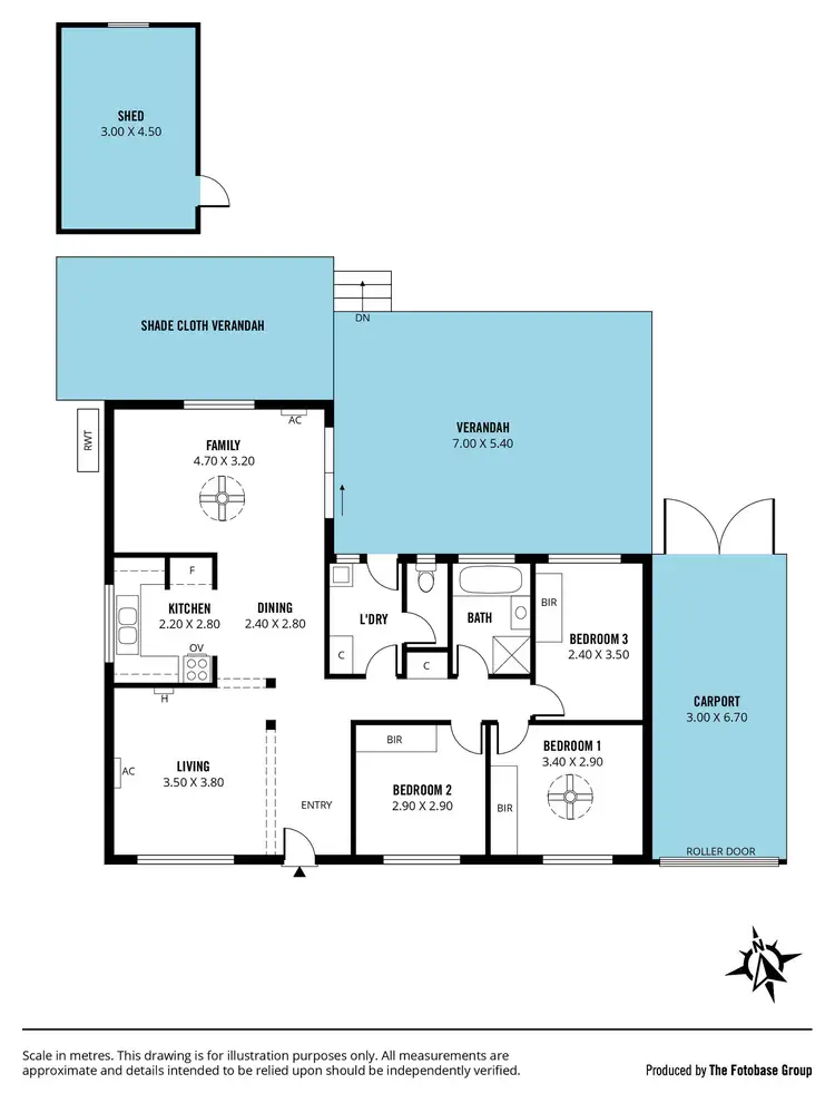Floorplan of Homely house listing, 18 McIlwaine Crescent, Noarlunga Downs SA 5168