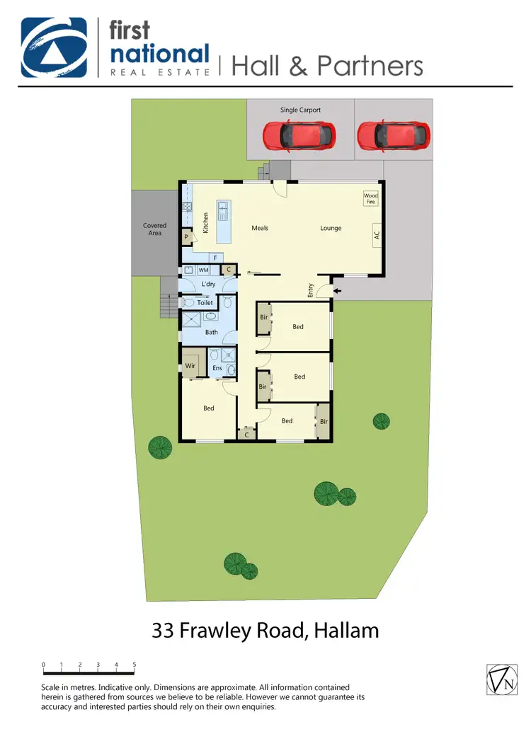 Floorplan of Homely house listing, 33 Frawley Road, Hallam VIC 3803