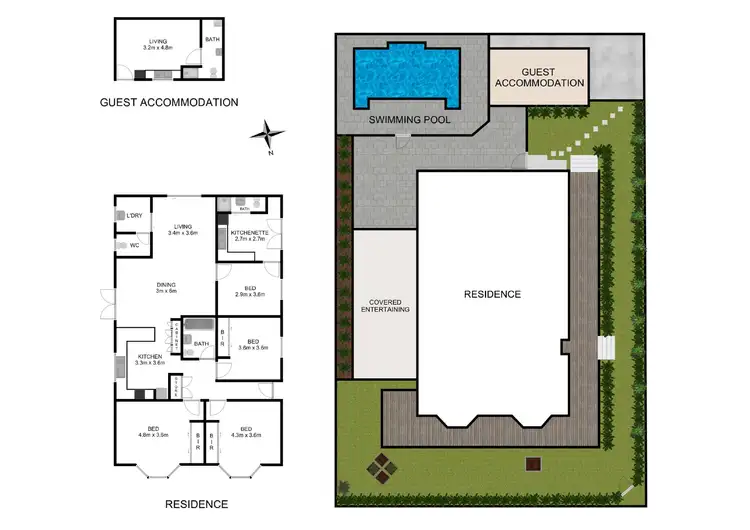 Floorplan of Homely house listing, 65 Oramzi Road, Girraween NSW 2145