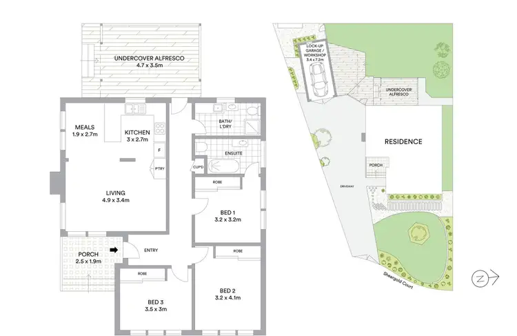Floorplan of Homely house listing, 13 Sheargold Court, Reservoir VIC 3073