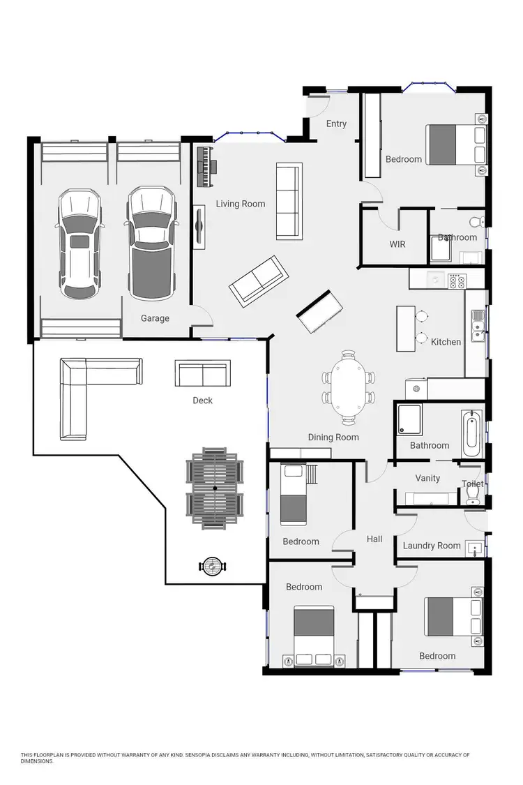 Floorplan of Homely house listing, 6 Coombes Place, Orange NSW 2800
