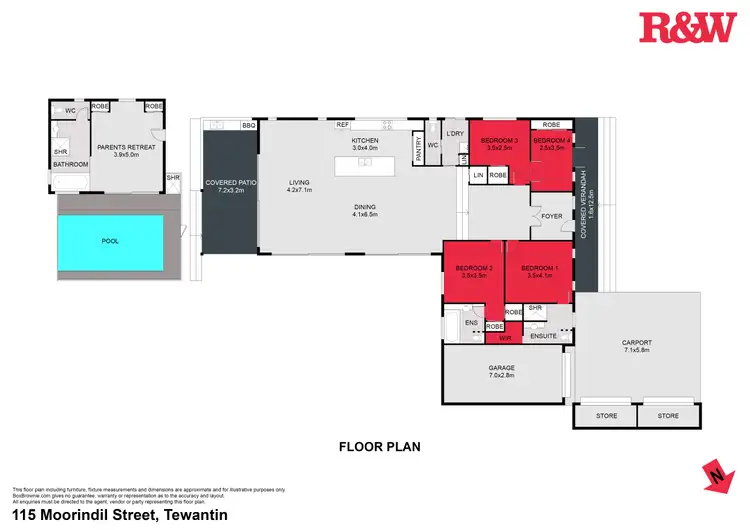 Floorplan of Homely house listing, 115 Moorindil Street, Tewantin QLD 4565