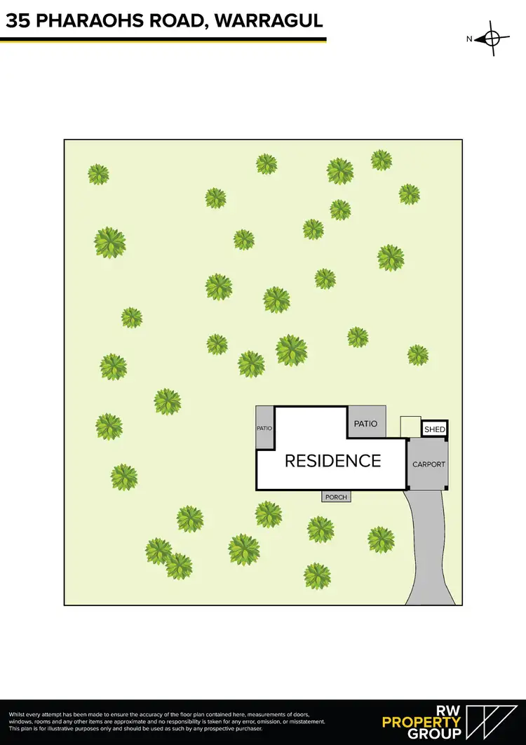 Floorplan of Homely house listing, 35 Pharaohs Road, Warragul VIC 3820