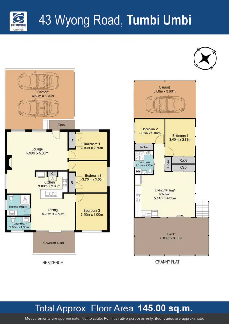 Floorplan of Homely house listing, 43 Wyong Road, Tumbi Umbi NSW 2261