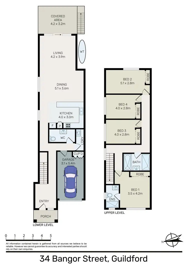 Floorplan of Homely house listing, 34 Bangor Street, Guildford NSW 2161