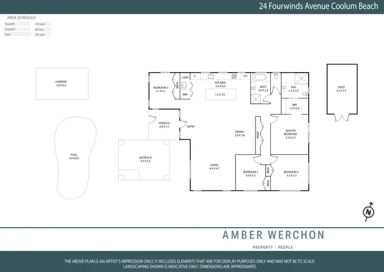 Floorplan of Homely house listing, 24 Fourwinds Avenue, Coolum Beach QLD 4573