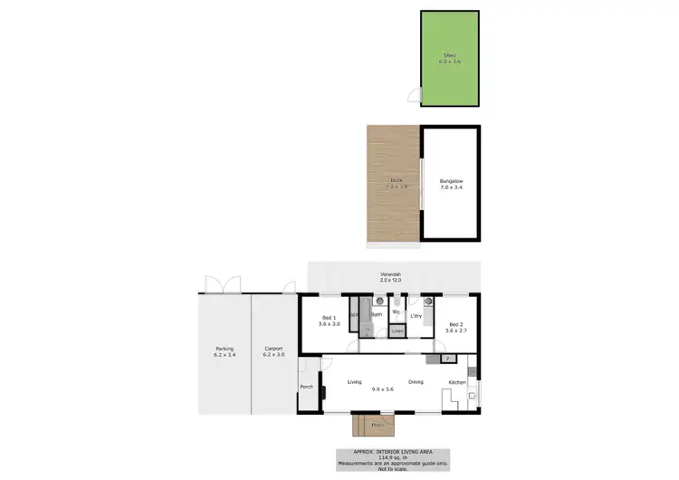 Floorplan of Homely house listing, 356 Honour Avenue, Corowa NSW 2646