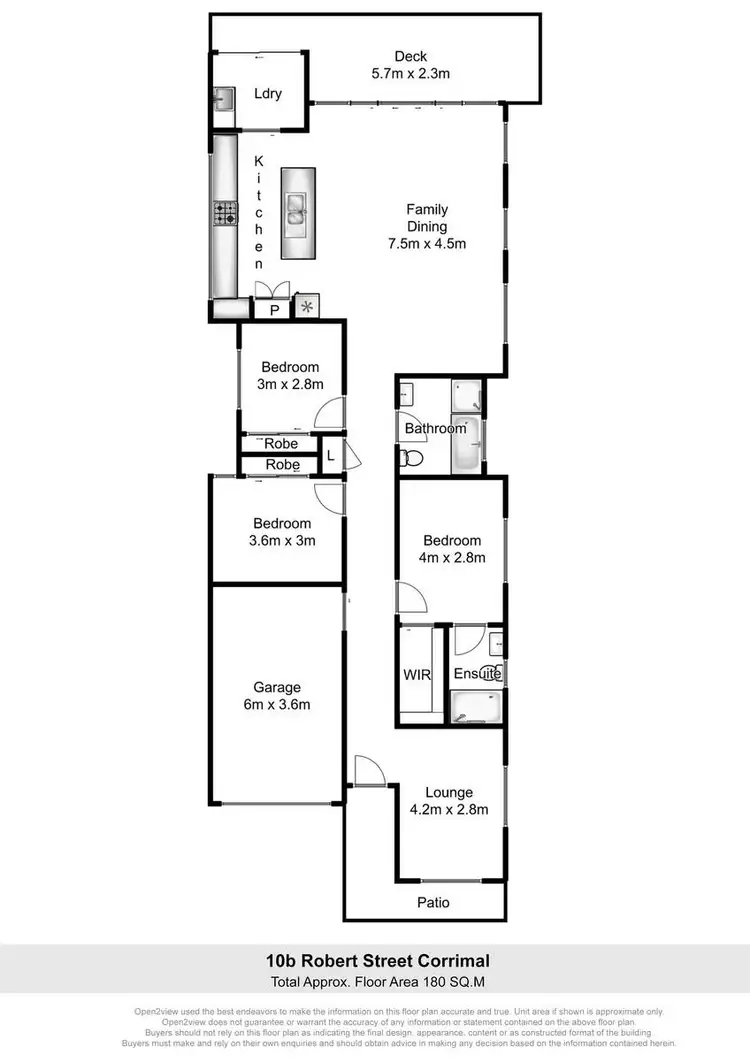 Floorplan of Homely house listing, 10B Robert Street, Corrimal NSW 2518