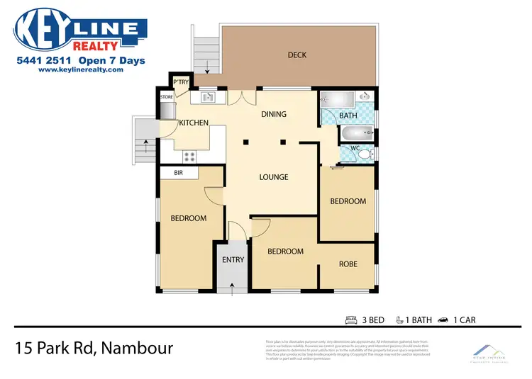 Floorplan of Homely house listing, 15 Park Road, Nambour QLD 4560