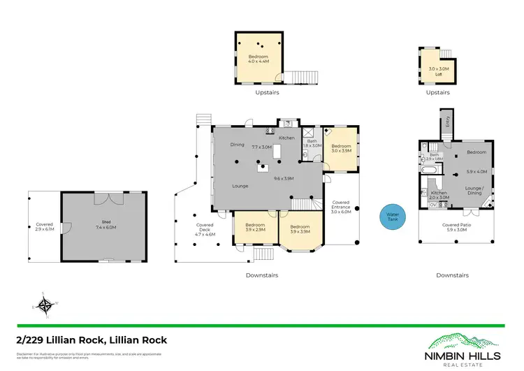 Floorplan of Homely house listing, 2/229 Lillian Rock Road, Lillian Rock NSW 2480