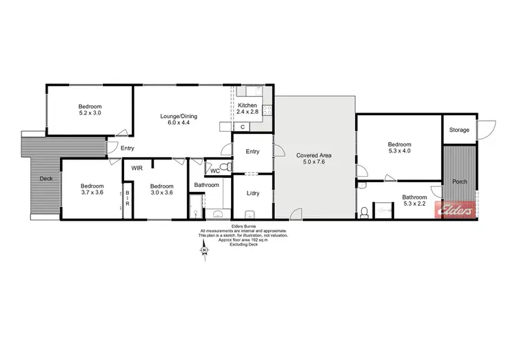 Floorplan of Homely house listing, 8 Pontifex Street, Strahan TAS 7468