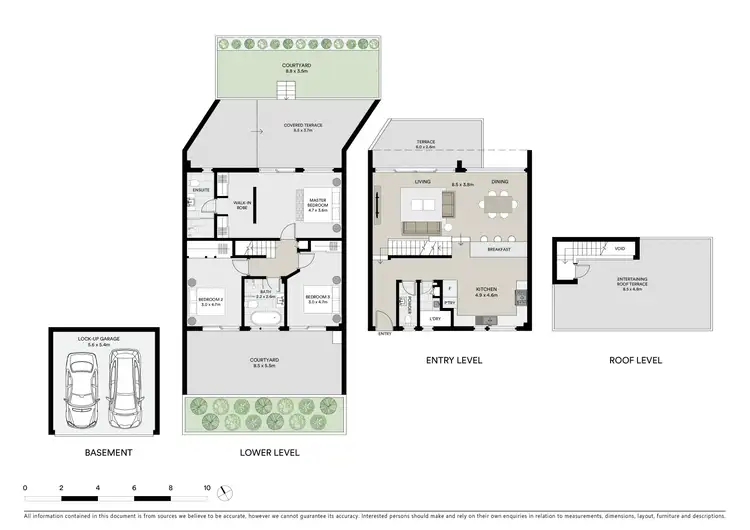 Floorplan of Homely townhouse listing, 4/4-8 Florida Street, Sylvania NSW 2224