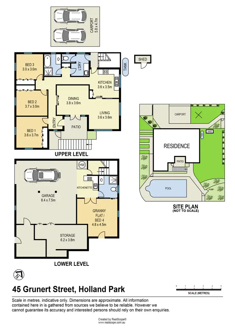 Floorplan of Homely house listing, 45 Grunert Street, Holland Park QLD 4121